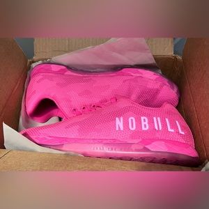 Nobull Neon Pink Camo Trainer (sz 9.5)